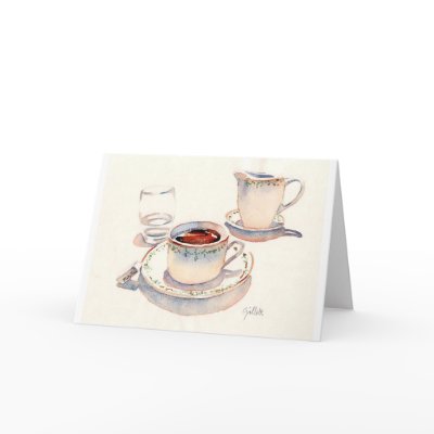 Tea at the Ritz, Paris Cards by parisbreakfast