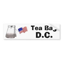 Tea Bag D.C. Bumper Stickers