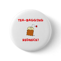 tea-bagging redneck buttons by rexfmay tea-bagging redneck buttons