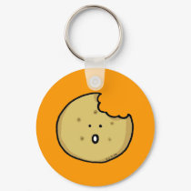 Tea biscuit keychains