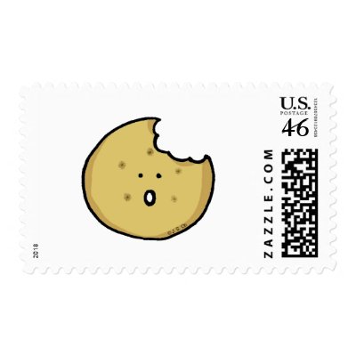 Tea biscuit postage stamp by jsoh
