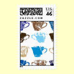 Tea Cups postage