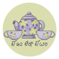 Tea For Two stickers