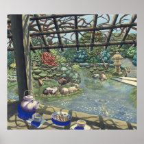 Tea Garden Poster