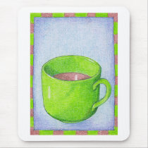 Tea in Green Mousepad
