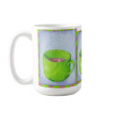 Tea in Green Mug by floatinglemons Tea in Green Mug