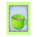 Tea in Green Poster posters by floatinglemons Tea in Green Poster posters