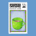 Tea in Green Stamp