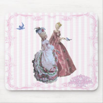 Tea in the Rose Garden at Versailles Mousepad by pauletteparis Tea in the Rose Garden at Versailles Mousepad