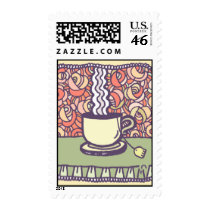 Tea Lounge Stamp by ShouShou Tea Lounge Stamp