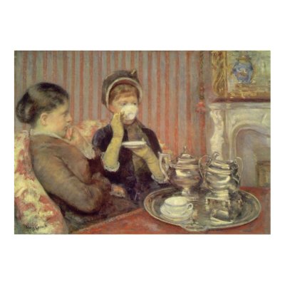 Tea, Mary Cassatt posters