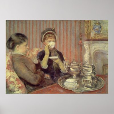 Tea, Mary Cassatt posters