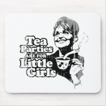 Tea Parties are for Little Girls Faded.png mousepads