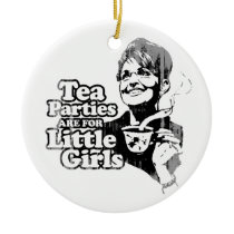 Tea Parties are for Little Girls Faded.png ornaments