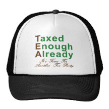 Tea Party 2009 T-Shirts, Mugs and Buttons! Mesh Hat