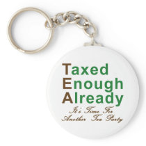 Tea Party 2009 T-Shirts, Mugs and Buttons! Keychain