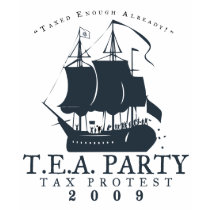 Tea Party 2009 t-shirts