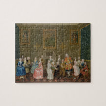 Tea Party at Lord Harrington's House, St. James's Puzzles