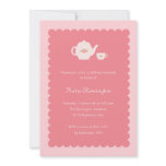 Tea Party Birthday Invitation