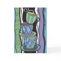 Tea Party Blank Card