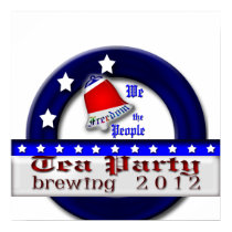 Tea Party Brewing Posters