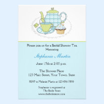 Tea Party Bridal Shower invitations
