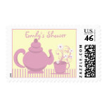 Tea Party Bridal Shower Postage Stamps
