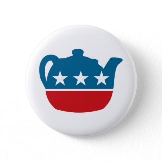Tea Party! button