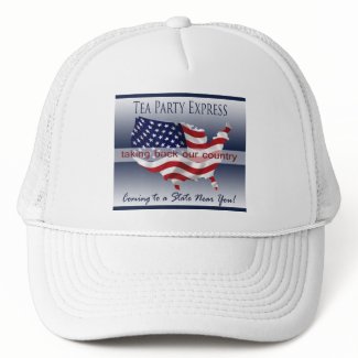 Tea Party Express Hat hat