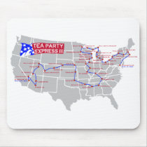 Tea Party Express III Mouse Pad