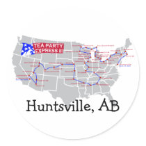 Tea Party Express III Sticker
