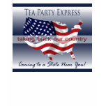 Tea Party Express Women's Tee Shirt