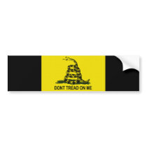 Tea Party Flag Bumper Stickers