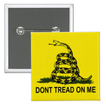 Tea Party Flag Buttons
