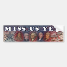 Tea Party - Founding Fathers Bumper Stickers