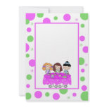 Tea Party Girls Invitation - Whimsy