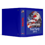 TEA PARTY I Love Freedom Avery Binder