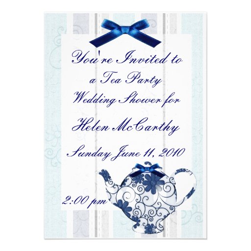 Tea Party Invitation