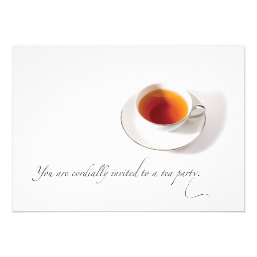 Tea Party Invitation