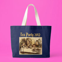 Tea Party Jumbo Tote bags