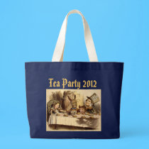 Tea Party Jumbo Tote bags
