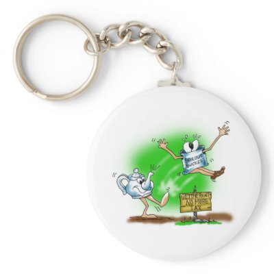 Tea Party keychains