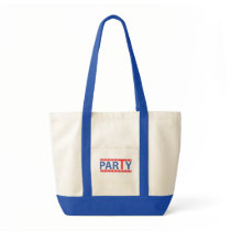 Tea Party Logo by MeltingStar Designs Canvas Bag