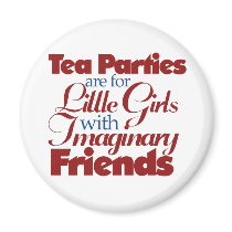 TEA party mockery Restore Sanity Refrigerator Magnets