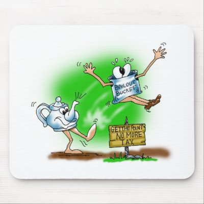 Tea Party mousepads