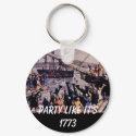TEA PARTY Party like it's 1773 keychains
