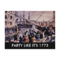 TEA PARTY Party like it's 1773 postcards