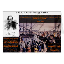 Tea Party Patrick Henry cards by aequitas2787 Tea Party Patrick Henry cards