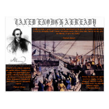 Tea Party Patrick Henry Post Cards
