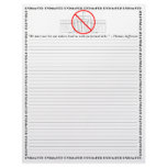 Tea Party Patriot Customizable Letterhead